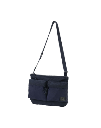 FORCE SHOULDER BAG-NAVY/BLUE