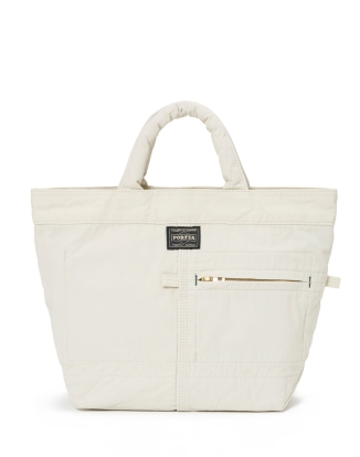 MILE MINI TOTE BAG-WHITE