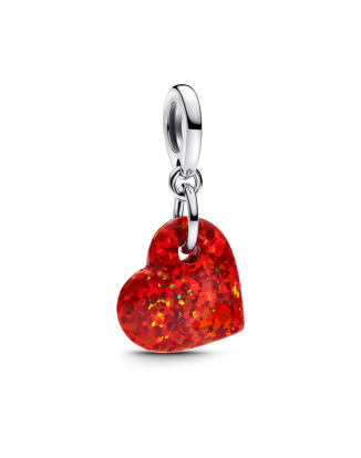 오펄리센트 레드 하트 댕글 참