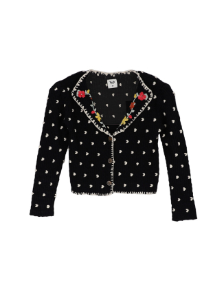 파라 핸드 니트 울 스웨터