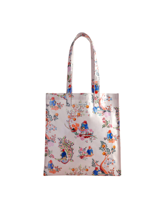 라지 북백 - 에크루 패딩턴 오렌지