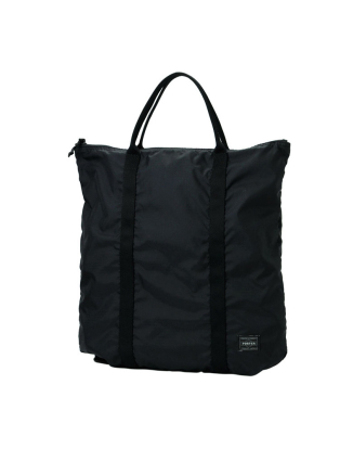 FLEX 2WAY TOTE BAG-BLACK