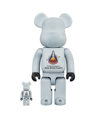 400%+100% BEARBRICK SPACE SHUTTLE