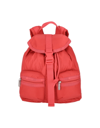 로지 레드 스몰 보이저 백팩