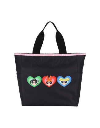 파워퍼프걸 토트 라지 리버시블 토트백