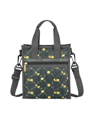 데이지 크로스 그린 미니 N/S 토트백