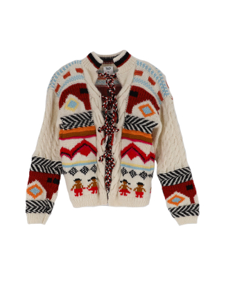 나니아 멀티컬러 니트 스웨터