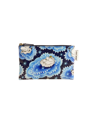 지퍼 펄스 파우치 - 무민 클라우드