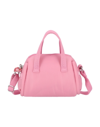 파워퍼프걸 핑크 쉬인 퍼프 마이크로 더블 크로스백