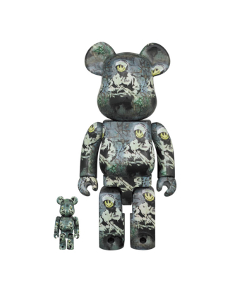 400%+100% BEARBRICK RIOT COP