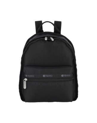 리사이클드 블랙 미니 루트 백팩