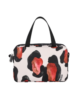 워터컬러 레오파드 마이크로 토트백