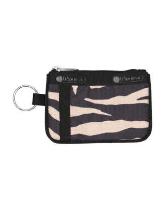 라피아 지브라 키 카드 홀더