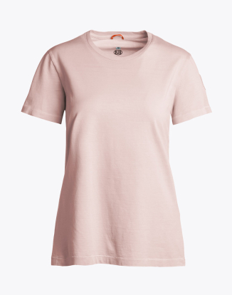 여성 티셔츠 베이직 티-Misty Lilac (24SMPWTSBT31PJ0247)