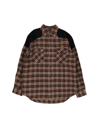 빈티지 플란넬 W/ 나일론 아플리케