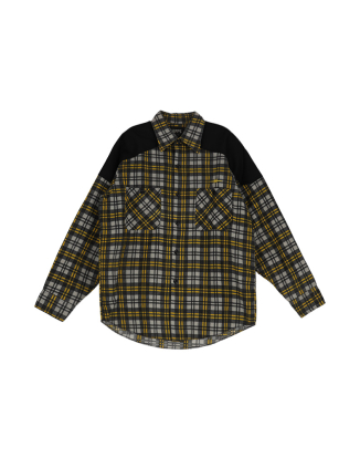 빈티지 플란넬 W/ 나일론 아플리케