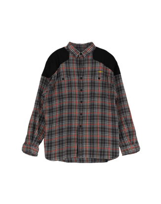 빈티지 플란넬 W/ 나일론 아플리케