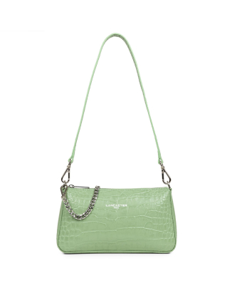 에조틱 크로코 바게트 백 미니