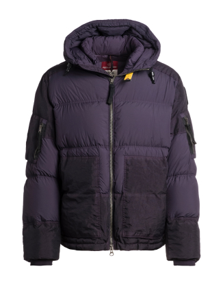 남성 다운 푸퍼 봄버 자켓 톰캣-Purple Velvet (23WMPMPURP02PJ0243)