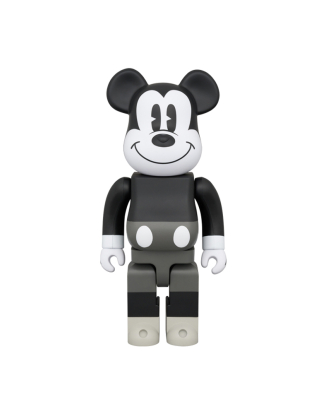 400% BEARBRICK MICKEY MOUSE B&W Ver. (MICKEY MOUSE & FRIENDS)