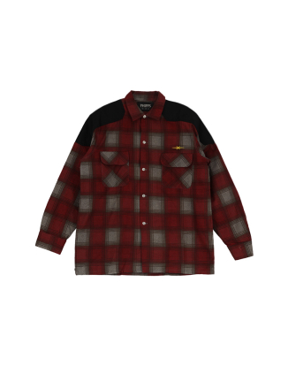 빈티지 플란넬 W/ 나일론 아플리케