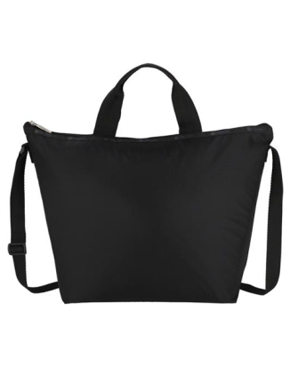 리사이클드 블랙 디럭스 이지 캐리 토트백