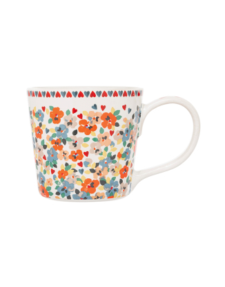 돌리 머그 페인티드 펜지스 크림