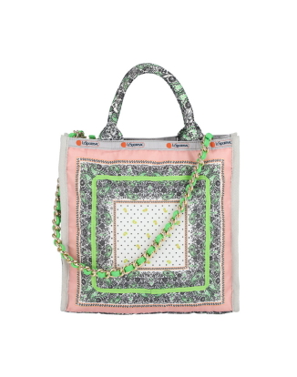 스텔라 가든 반다나 스몰 체인 토트백