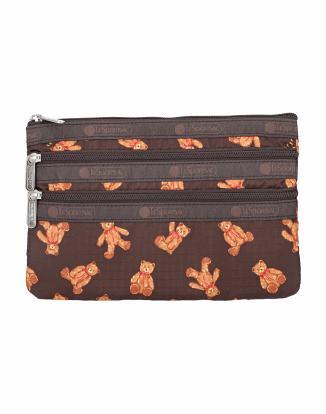 테디베어 원더랜드 쓰리집 코스메틱 파우치