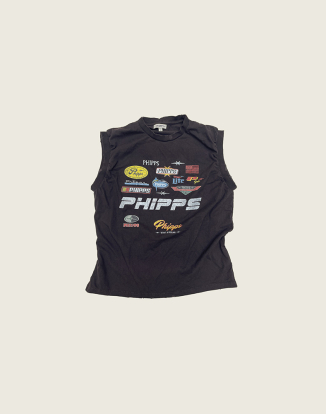 레이싱 로고 머슬 탱크