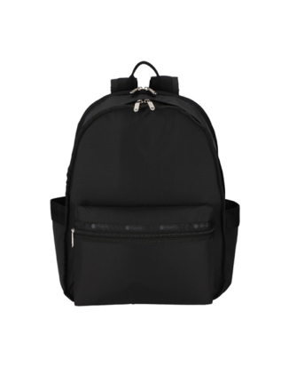 리사이클드 블랙 루트 백팩