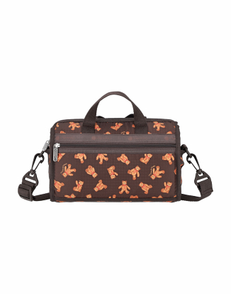 테디베어 원더랜드 미니 크로스바디 더플백