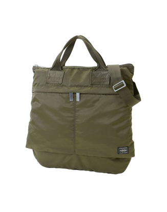 PORTER FRAME 2WAY HELMETBAG_SAGE GREEN