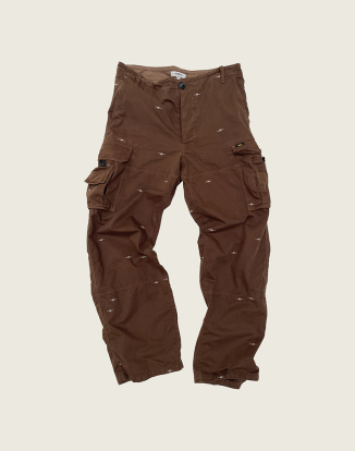 스타 엠브로이더드 치노 팬츠