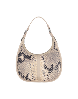 파이썬 볼로냐 미디움 숄더백