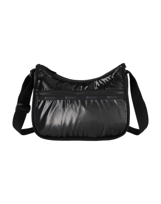 블랙 샤인 클래식 호보백