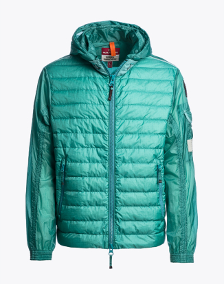 남성 후드 하이브리드 재킷 리모-Aqua (26SMPMHYRV05PJ0522)