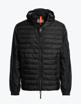 남성 후드 하이브리드 재킷 리모-Black (26SMPMHYRV05PJ0541)