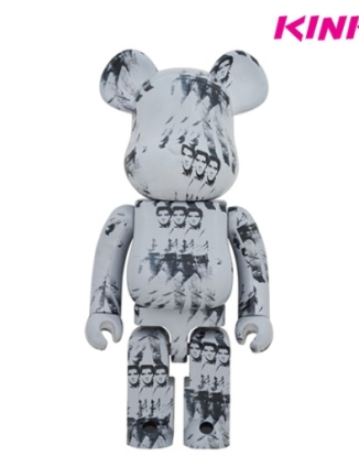 1000% BEARBRICK ANDY WARHOL `S ELVIS PRESLEY