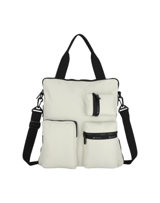 베이지 카고 N/S 토트백