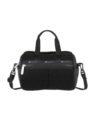블랙 셰르파 퍼피 미니 더플백
