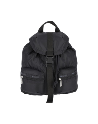 리사이클드 블랙 스몰 보이저 백팩