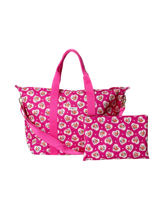 오버나이트 백 - 레이스 하트