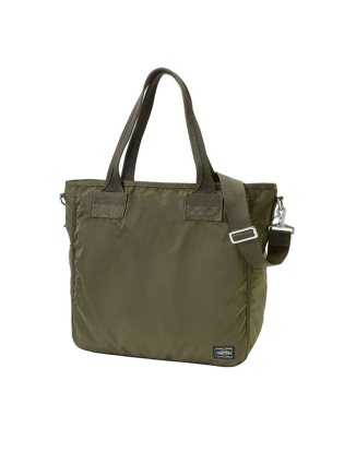 PORTER FRAME 2WAY TOTE BAG_SAGE GREEN