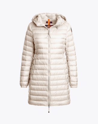 여성 롱 퀼팅 후드 자켓 메러디스-MOONBEAM (25WMPWPUSL32PJ0775)