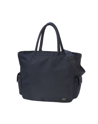 UNIT 2WAY TOTE BAG_NAVY/BLUE