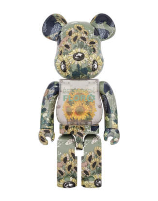 1000% BEARBRICK FLOR@ SUNFLOWER 