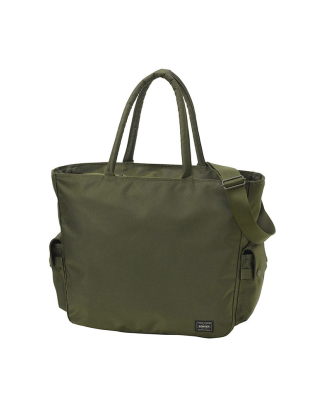 UNIT 2WAY TOTE BAG_SAGE GREEN