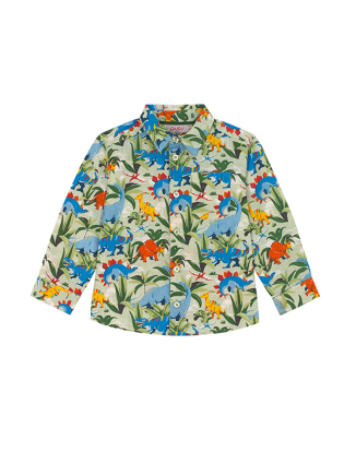 키즈 롱슬리브 셔츠 다이너소어 정글