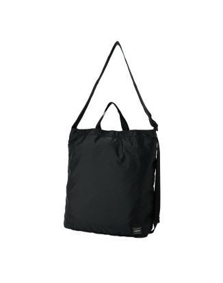 FLEX 2WAY SHOULDER BAG-BLACK